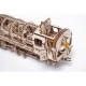 Ugears houten modelbouw - Locomotief met tender
